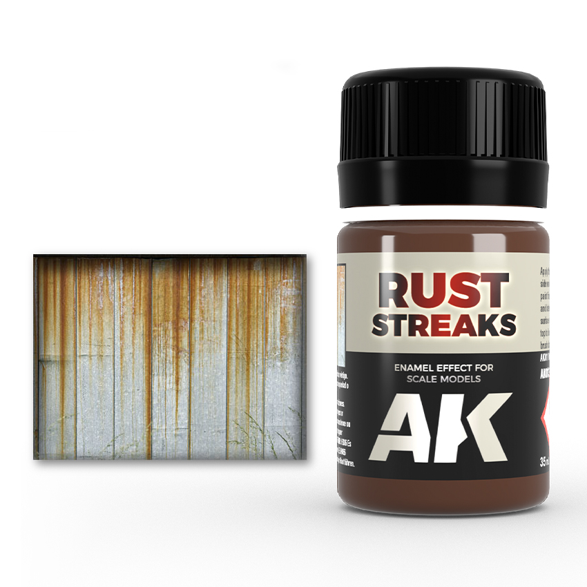 Manchas de óxido escurrido (Rust Streaks)