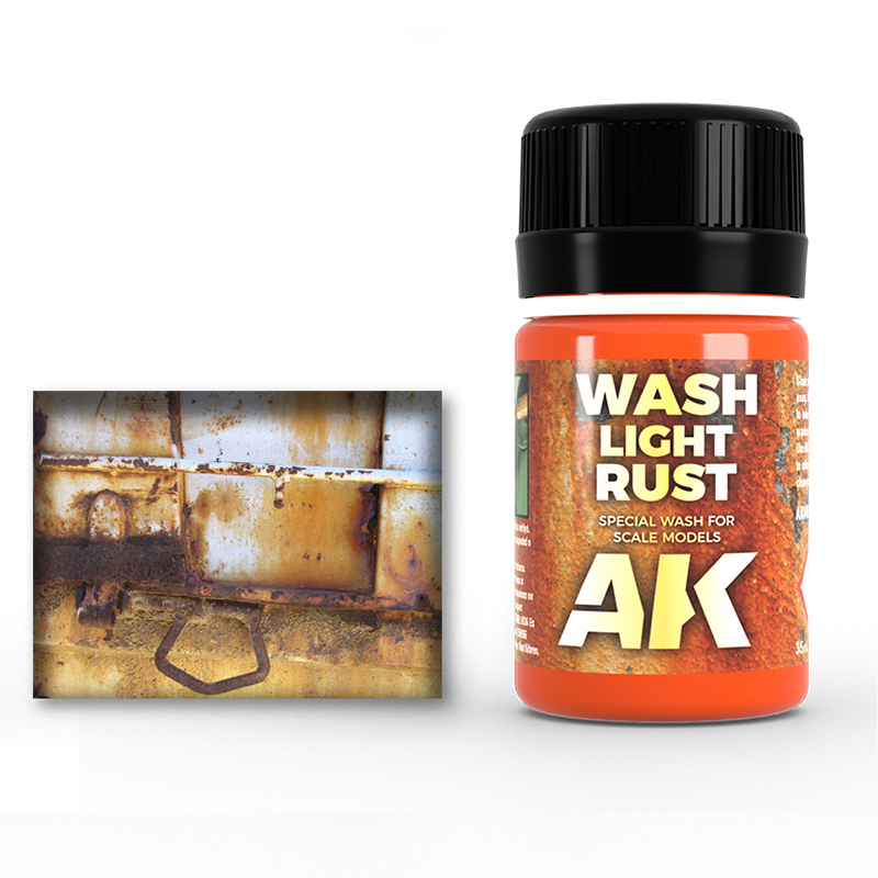 light rust wash