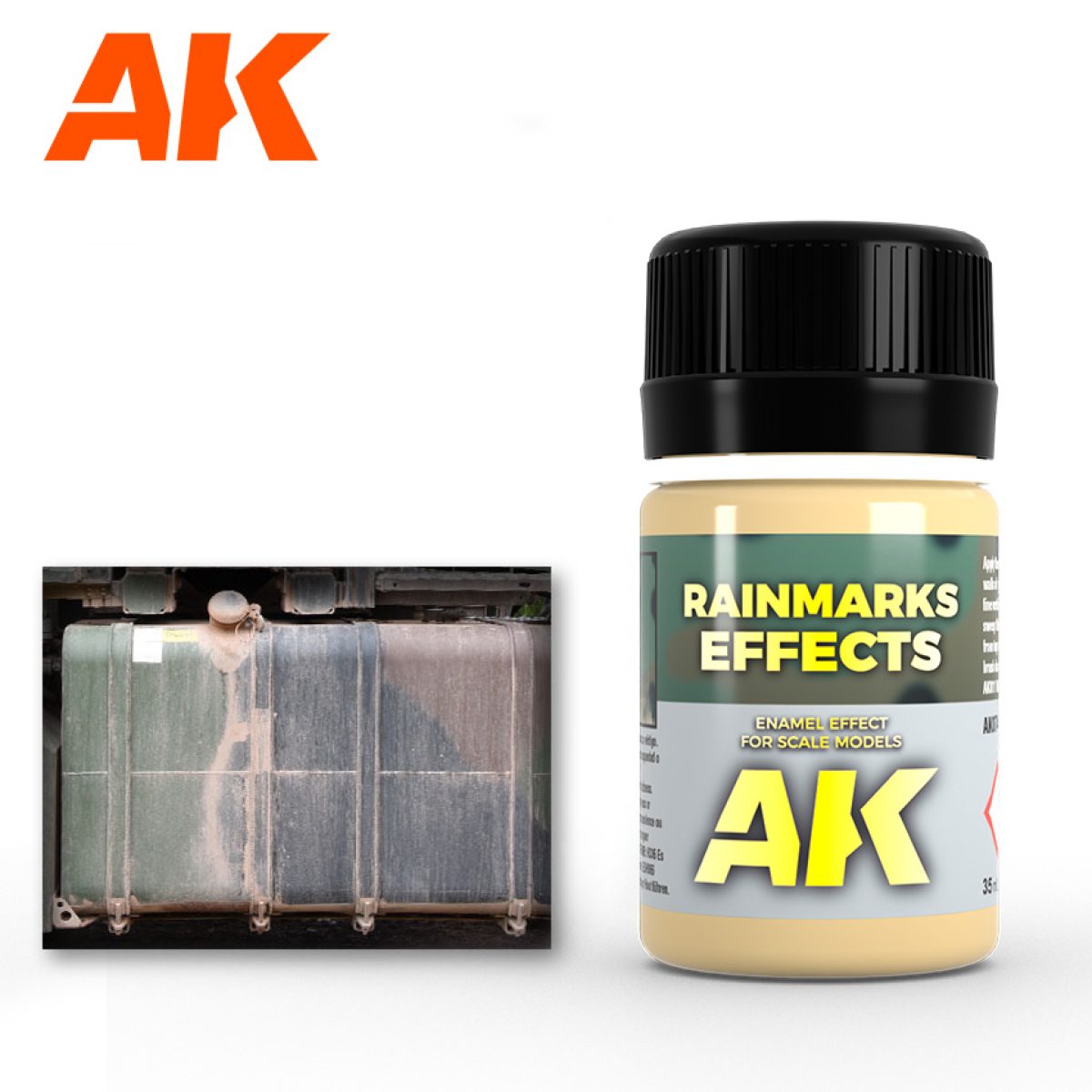 AK Interactive Streaking Grime Enamel Paint 35ml Bottle – Model Airplane  Depot