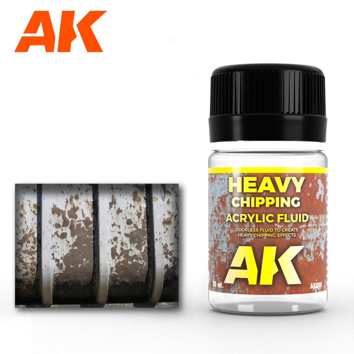 AK Interactive: Thinner - Acrylic Thinner. - jar 60ml - for all