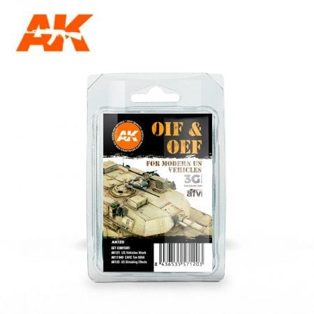 AK120 OIF &OEF - US Vehicles Weathering Set