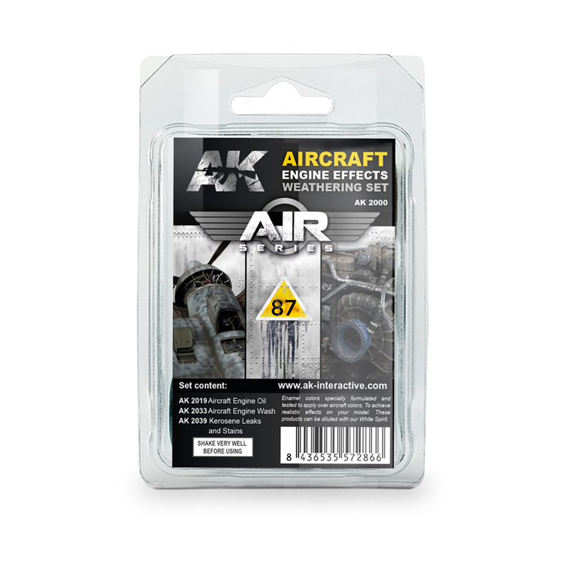 Aircraft Engine Effects Weathering Set (Air Series)