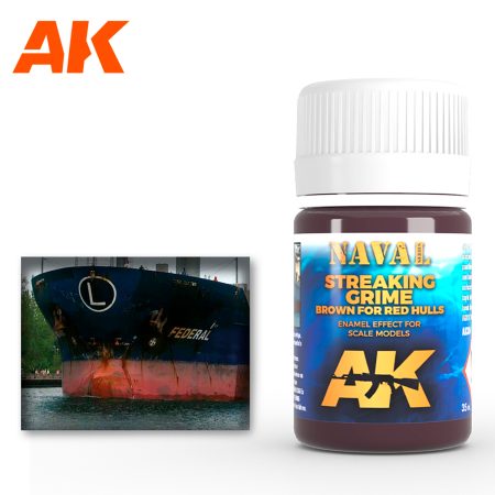 AK304 Brown Streaking Grime for Red Hulls