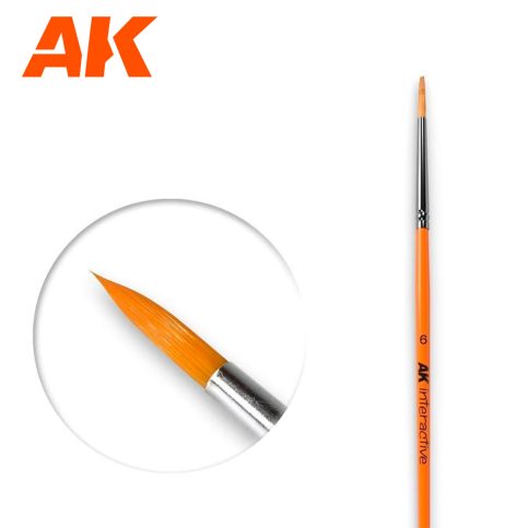 AK606 synthetic brush akinteractive