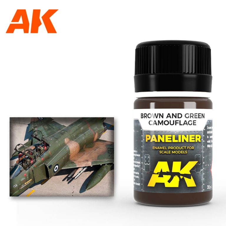 AK2071 PANELINER FOR BROWN AND GREEN CAMOUFLAGE