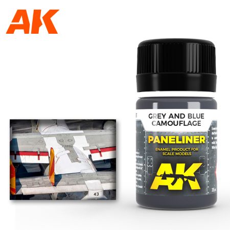 AK2072 PANELINER FOR GREY AND BLUE CAMOUFLAGE