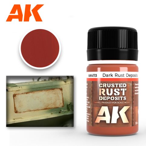 AK4113 DARK RUST DEPOSITS