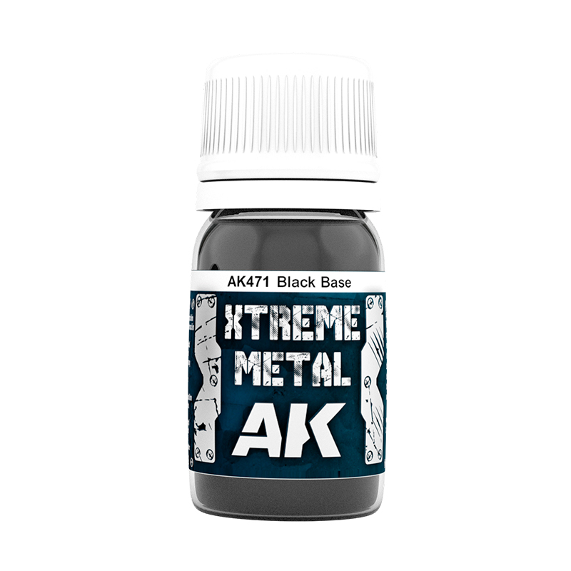 XTREME METAL BLACK BASE 30ml