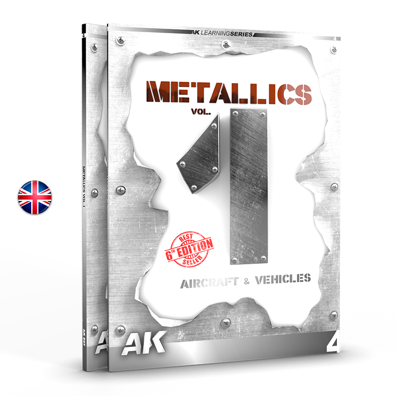 Buy AK LEARNING 04: METALLICS Vol1 –Aircraft & Vehicles- online for 10,95€