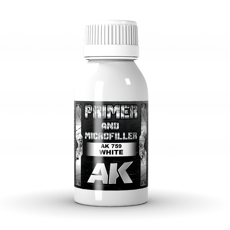 white primer and microfiller