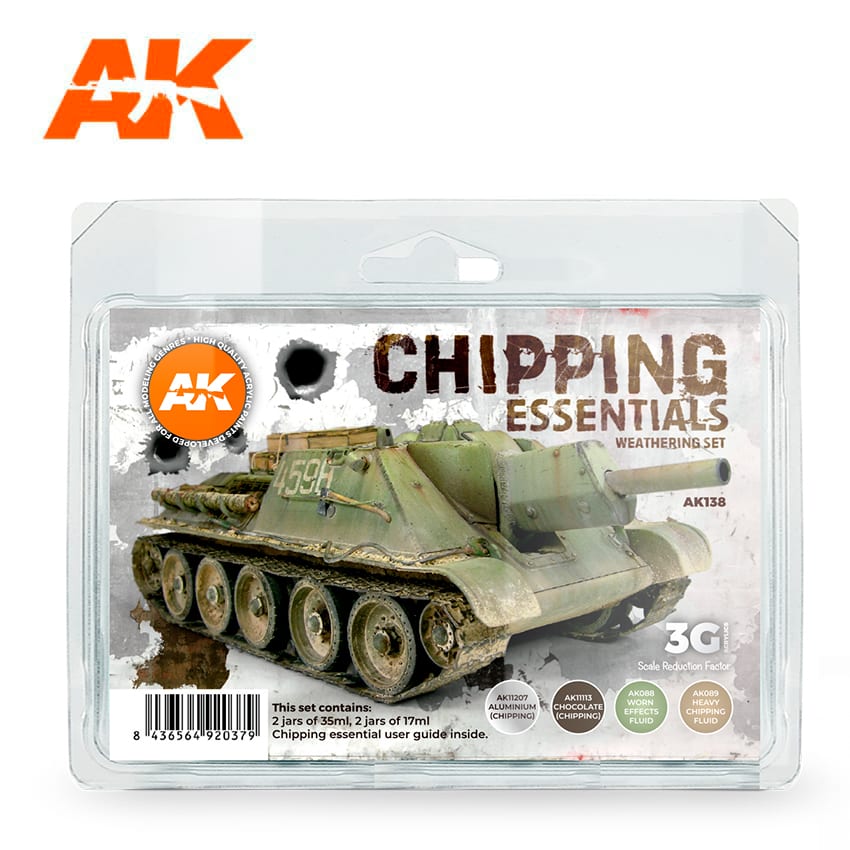 AK Interactive 3rd Gen Acrylic AK11643 Modulation Set WWII US Olive Drab 4 