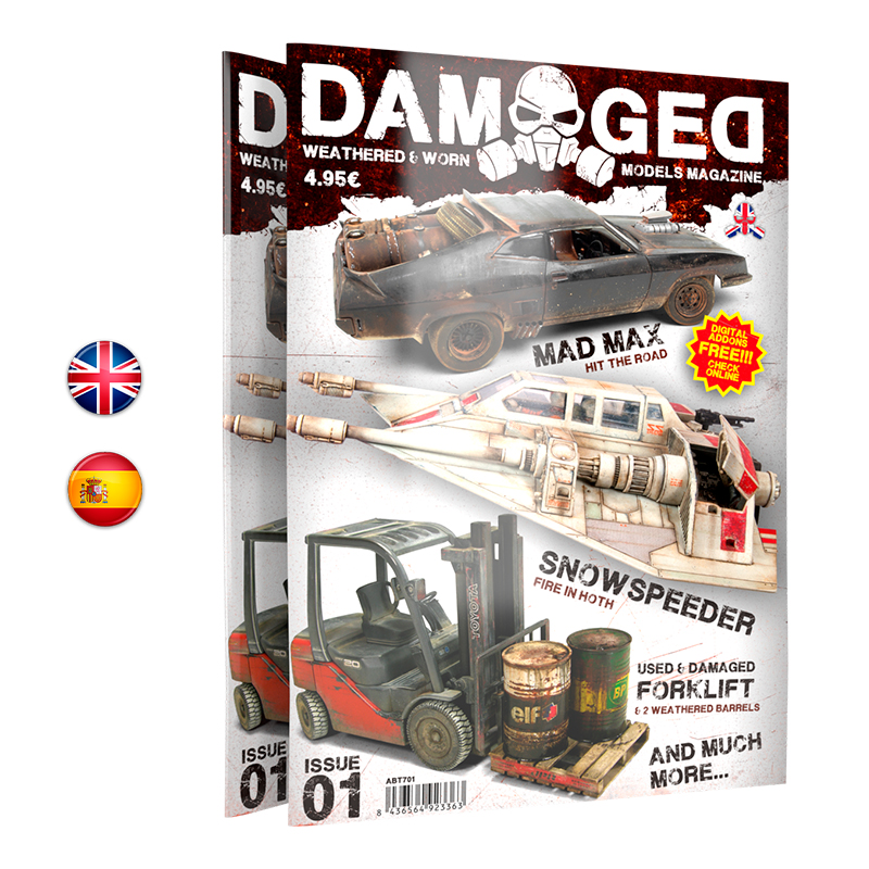 Buy DAMAGED MAGAZINE 01 online for 4,95€ | AK-Interactive