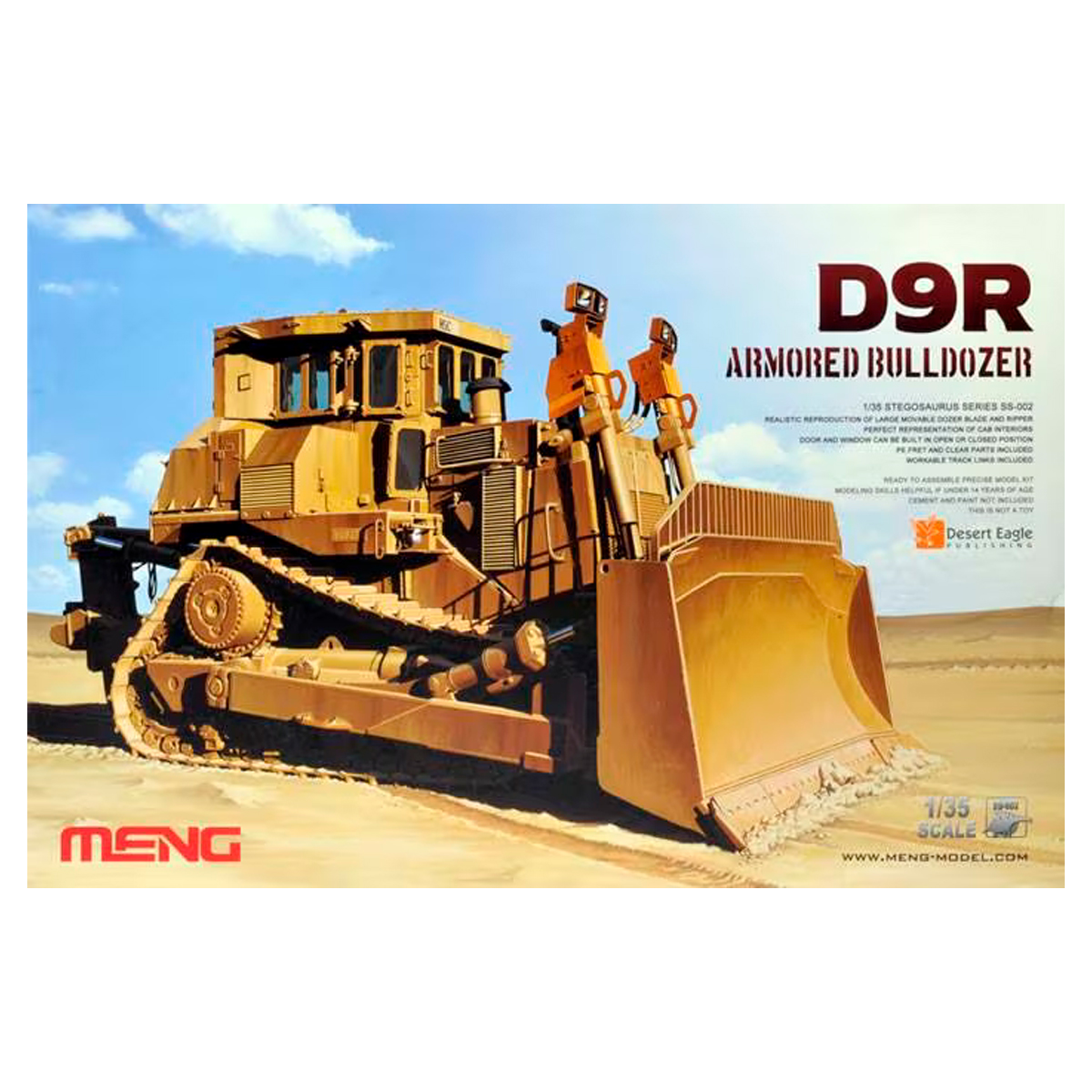 1/35 D9R ARMORED BULLDOZER