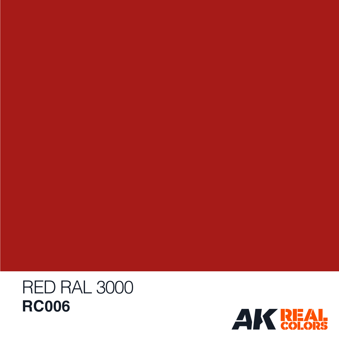 Red, RAL 3000 for | AK-Interactive