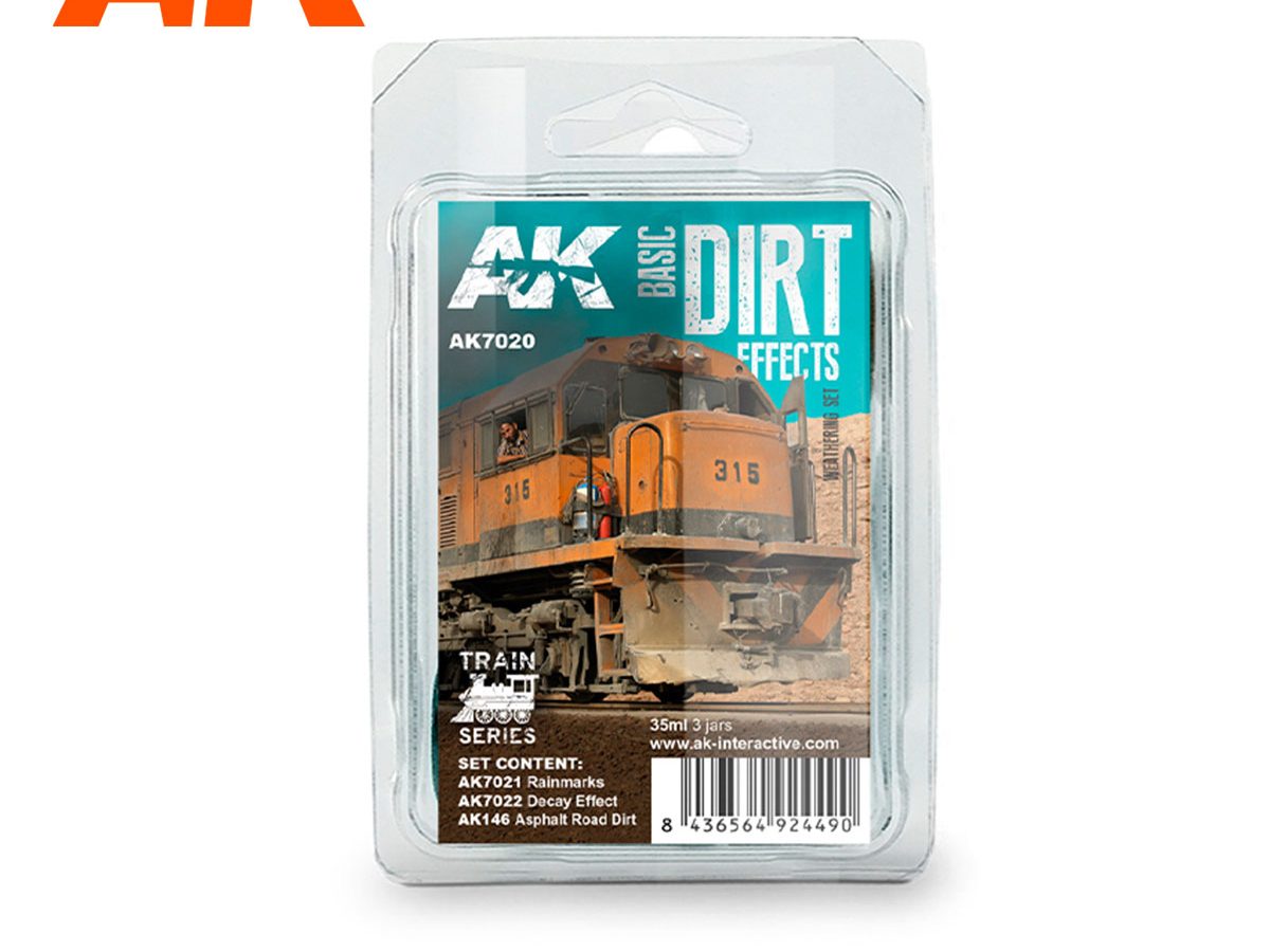 Buy BASIC DIRT EFFECTS WEATHERING SET online for 11,25