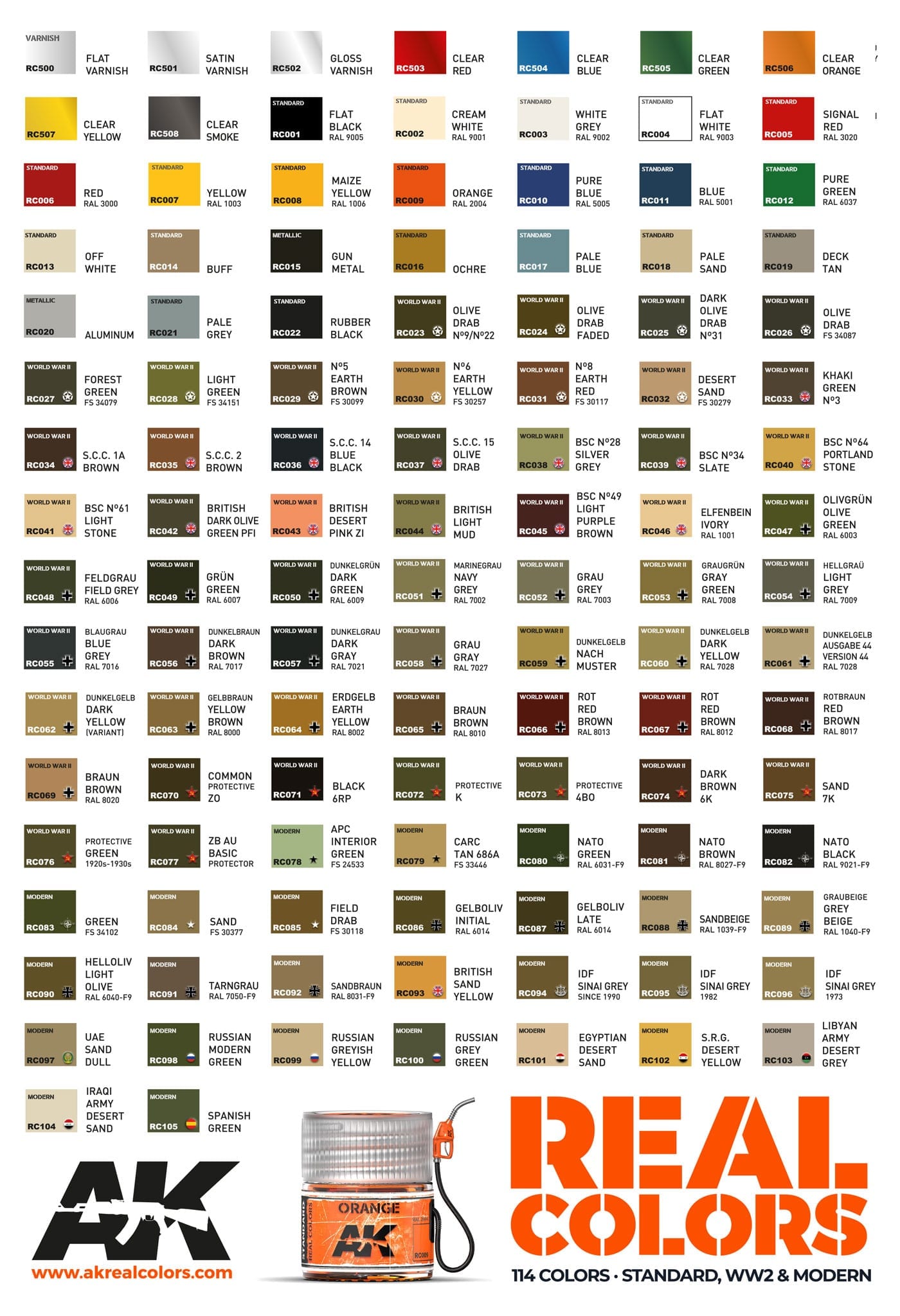 Choose Your Colour Details about   AK Interactive Pigments Full Range 