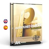 AK244 photoetched parts learning book