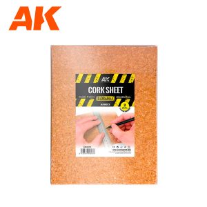 AK8053 CORK SHEET (2x2mm) coarse WEB