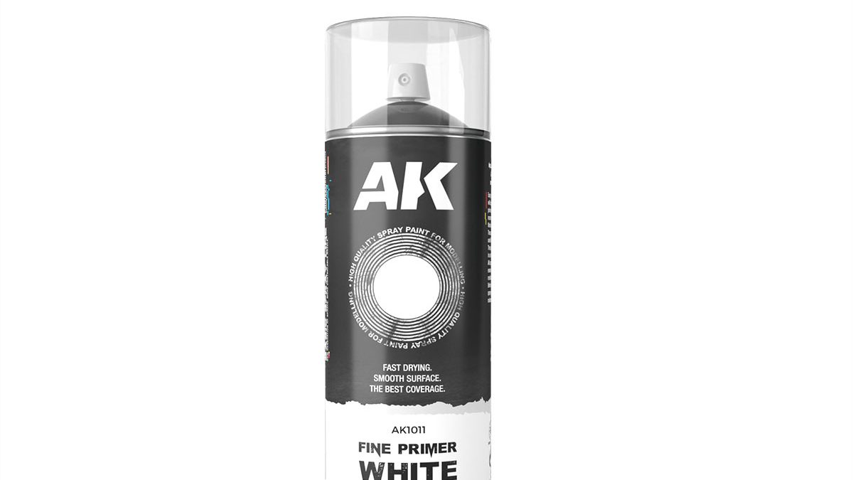 Review: AK Interactive Hobby Sprays – Black Primer, White Primer