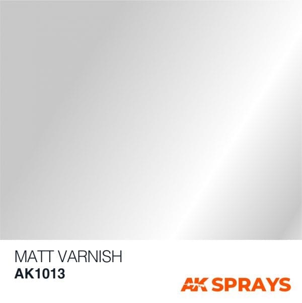 AK1013 COLOR spray MATT VARNISH SPRAY ak-interactive