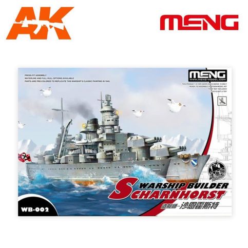 MM WB-002 warship builder scharnhorst ak-interactive meng