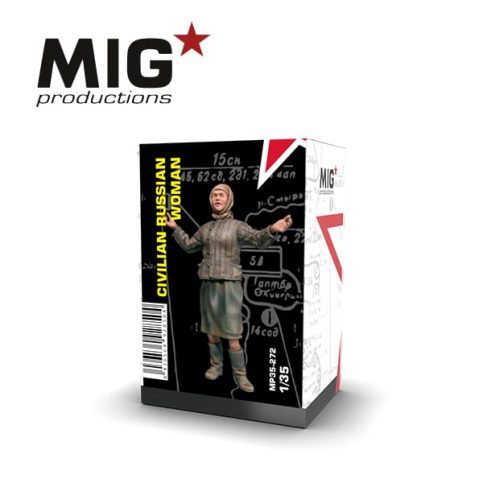 MP35-272 civilian russian woman ak-interactive mig productions