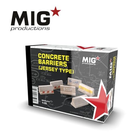 MP35-275 CONCRETE BARRIERS (JERSEY TYPE) ak-interactive migproductions