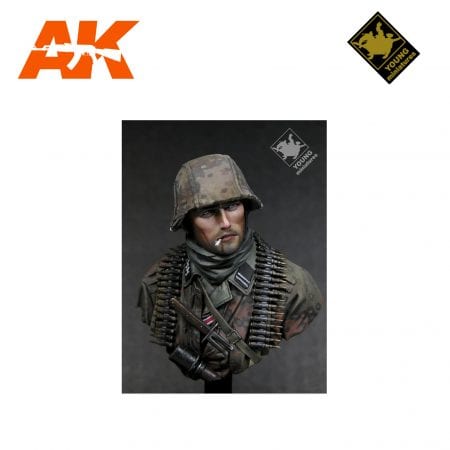 YM YH1804 GERMAN WAFFEN SS ARDENNES 1944 AK-INTERACTIVE YOUNG MINIATURES