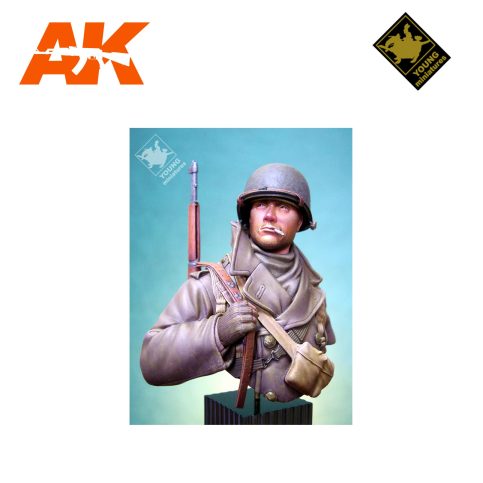 YM YM1812 US SOLDIER ARDENNES 1944 AK-INTERACTIVE YOUNG MINIATURES