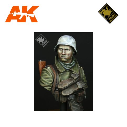 YM YM1825 GERMAN INFANTRY RUSSIAN FRONT WWII AK-INTERACTIVE YOUNG MINIATURES