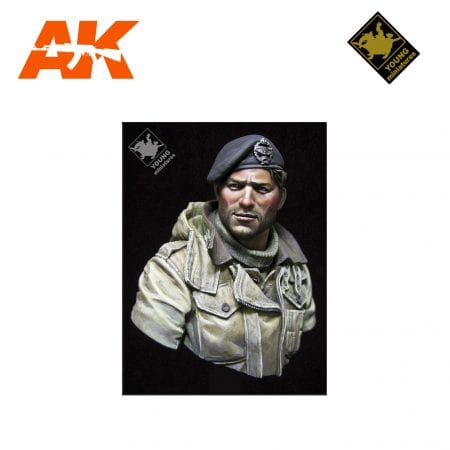 YM YM1835 BRITISH TANK CREW WWII AK-INTERACTIVE YOUNG MINIATURES
