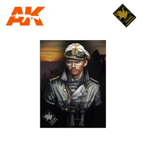 YM YM1847 U-BOAT COMMANDER WWII AK-INTERACTIVE YOUNG MINIATURES