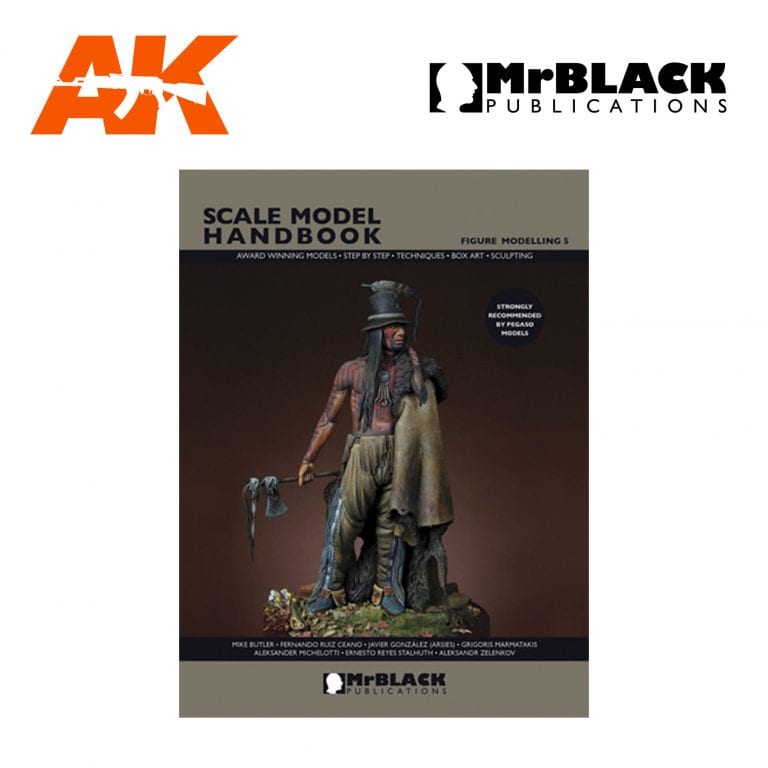 Scale Model Handbook Figure modelling 5 mr black publications ak-interactive