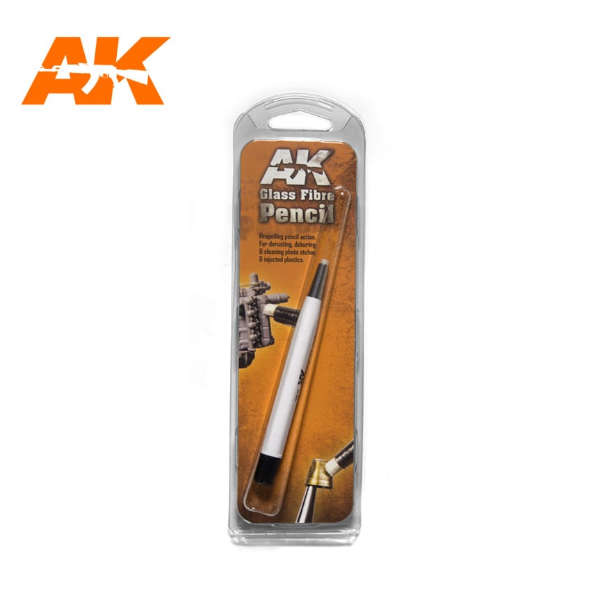 AK-Interactive Glass Fibre Refill 4mm, 3pcs for AK-8058 