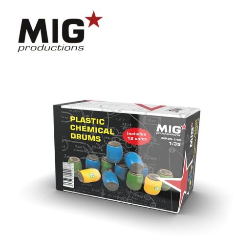 MP35-110 plastic chemical drums