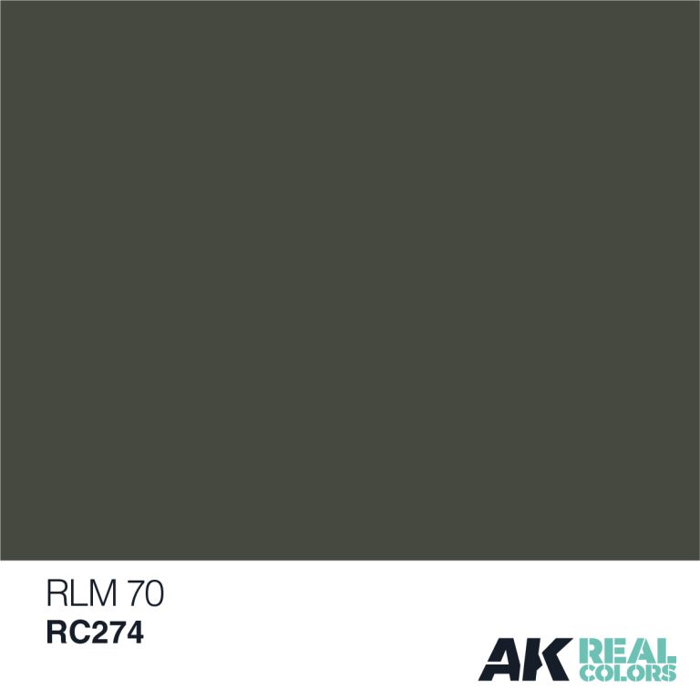 AK Interactive Real Colors RLM80 Green Acrylic Lacquer Paint 10ml Bottle 