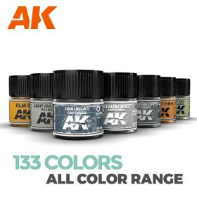 REAL COLOR AIR ALL 133 COLORS AK-INTERACTIVE