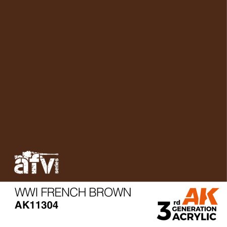 AK11304 WWI FRENCH BROWN