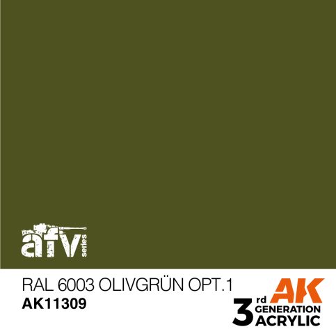 AK11309 RAL 6003 OLIVGRÜN OPT.1
