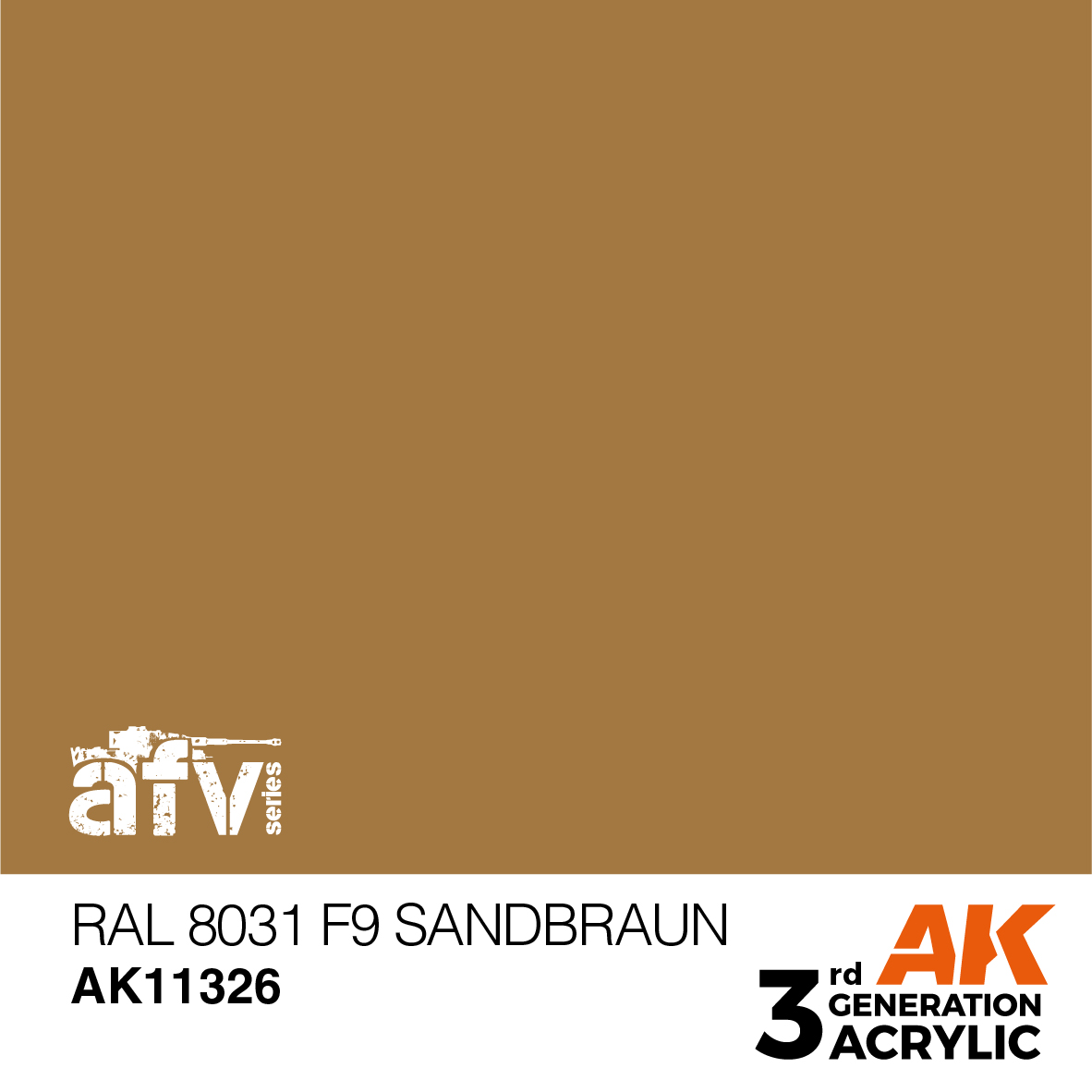 RAL 8031 F9 SANDBRAUN – AFV