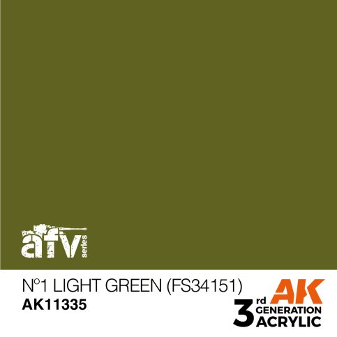 AK11335 Nº1 LIGHT GREEN (FS34151)