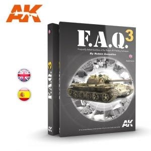 AK288 FAQ3 AFV ENGLISH SPANISH SCALE MODELLING BOOK AK-INTERACTIVE modern
