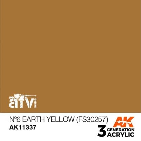 AK11337 Nº6 EARTH YELLOW (FS30257)
