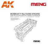 MM SPS-028 1/35 Russian V-84 Engine (For Ts-028 & All Other T AK-INTERACTIVE MENG