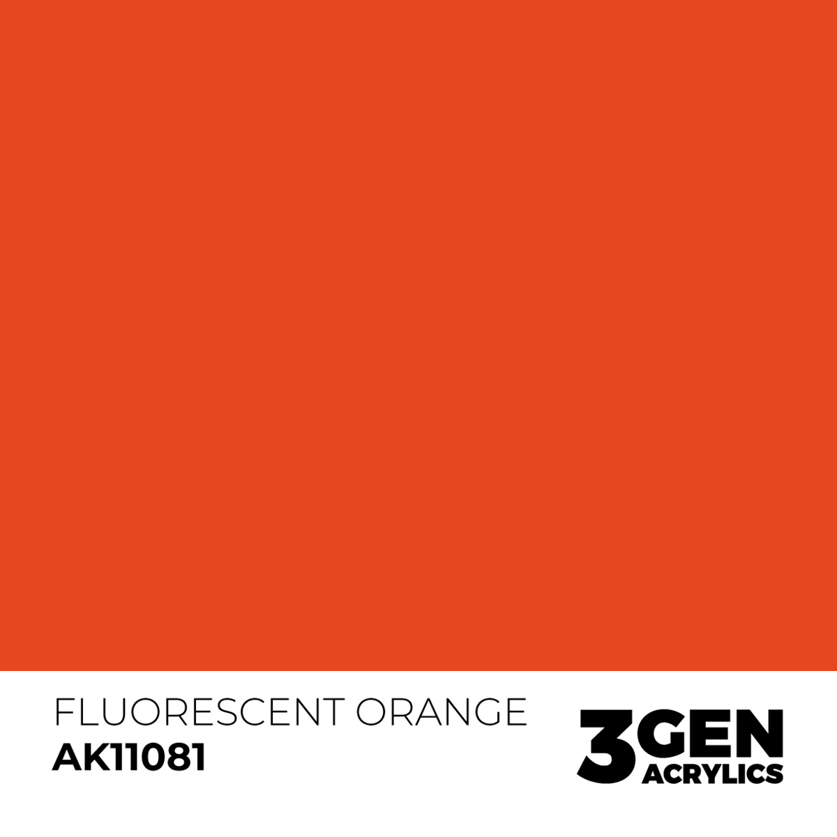 FLUORESCENT ORANGE – STANDARD