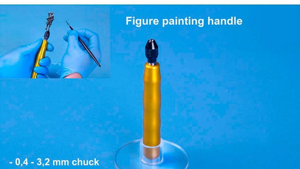 Gazechimp Versatile Scale Model Painting Tools,Hand Painting Handle,  Coloring Holder Coloring Table Painting Handle for Craft Supplies, Scale  Model