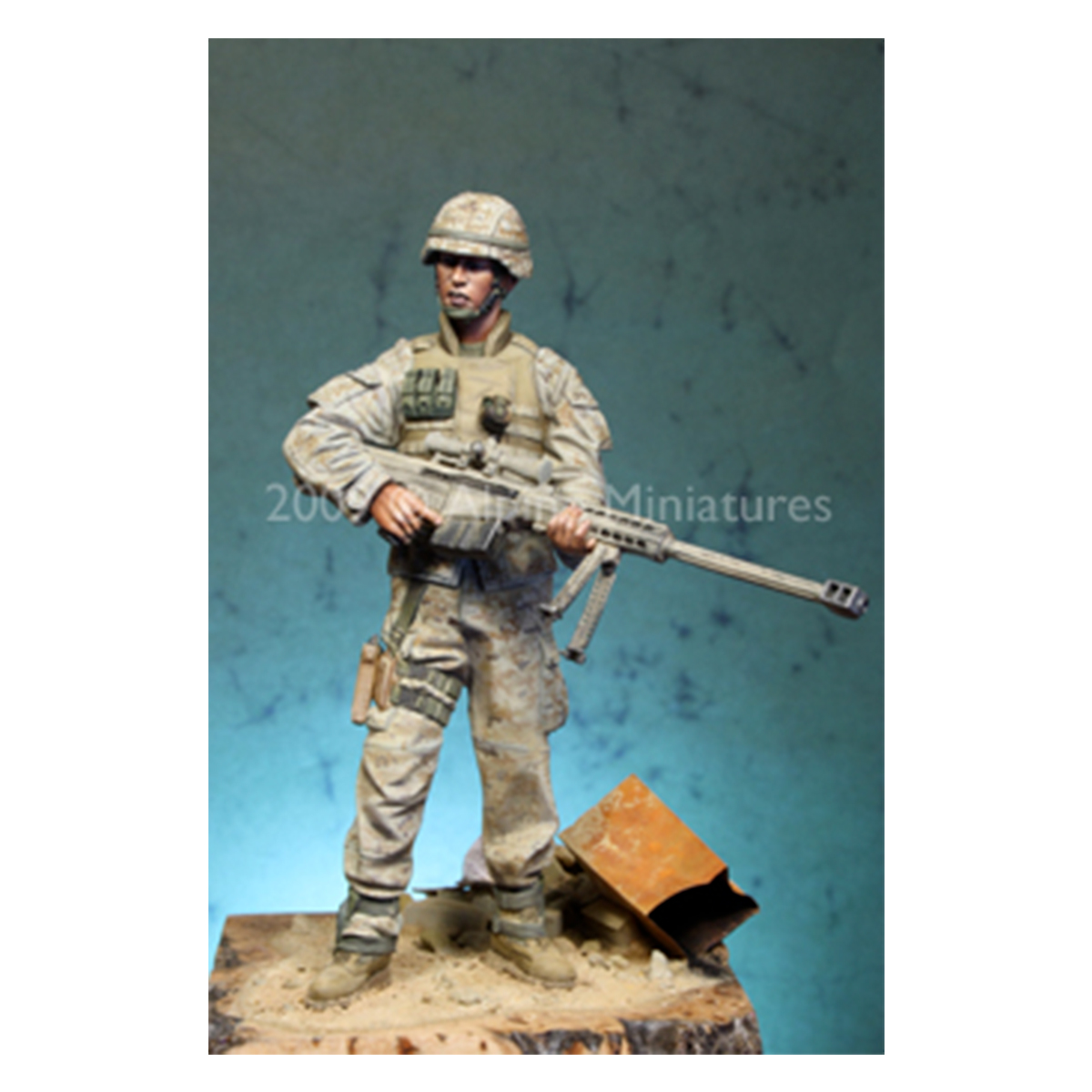 Alpine Miniatures –  Modern USMC Sniper (1/16)
