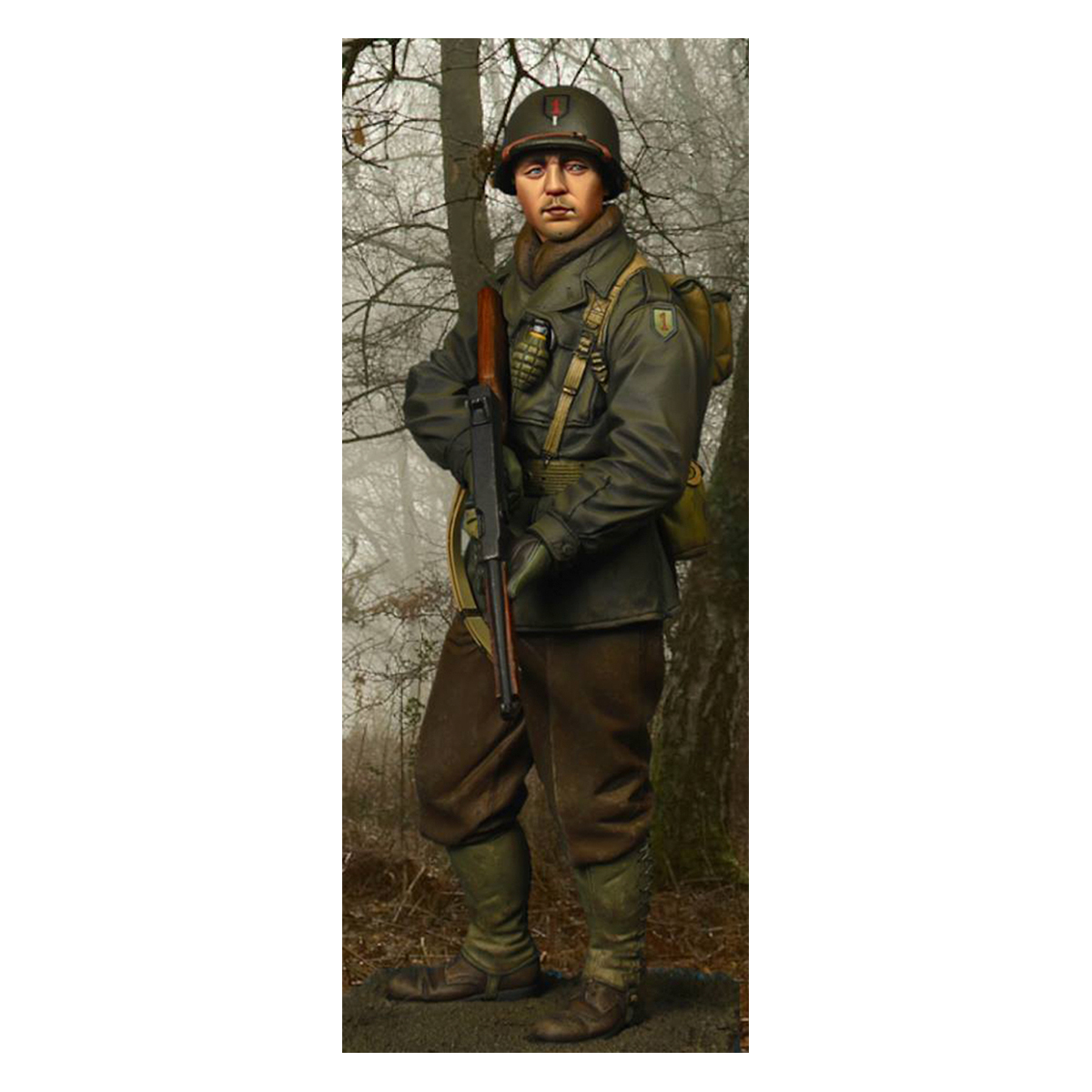 Alpine Miniatures – US 1st Infantry Division “The Big Red One” (1/16)