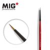 MP1008 6-0 round brush marta kolinsky migprodutions ak-interactive