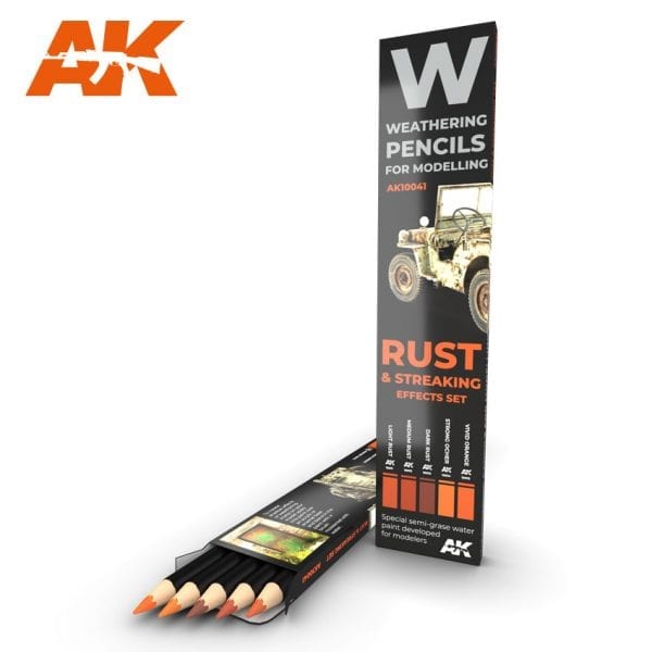 AK10041 weathering pencils